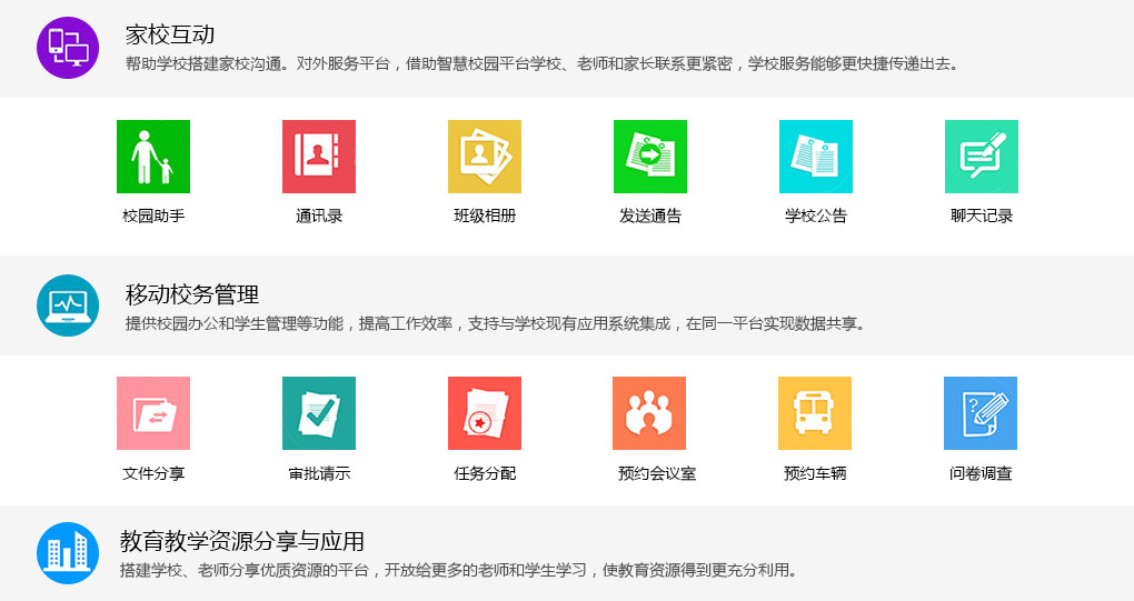 基于微信的移动智慧校园